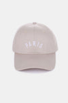 Zenana Embroidered City Baseball Cap