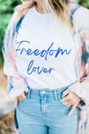 Freedom Lover Tee White